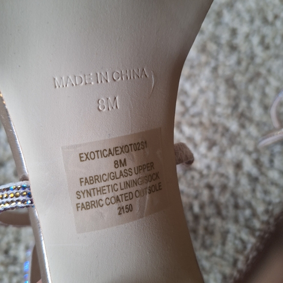 Steve Madden Exotica Blush Stiletto Sz 8 - Picture 15 of 15